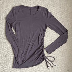 NWOT Lululemon Cinch It Long Sleeve - purple - 2
